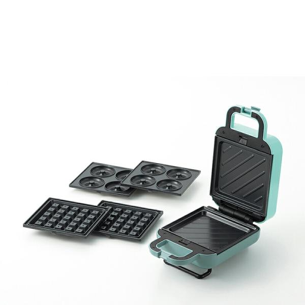 ホットサンドメーカー マリ クレール 着脱式 3WAY ホットサンドメーカー ワッフルメーカー MC...