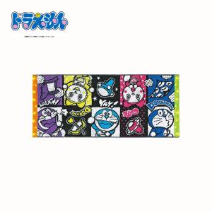 ドラえもん フェイスタオル わくわくポップアート DR-1007 メール便可 日繊商工