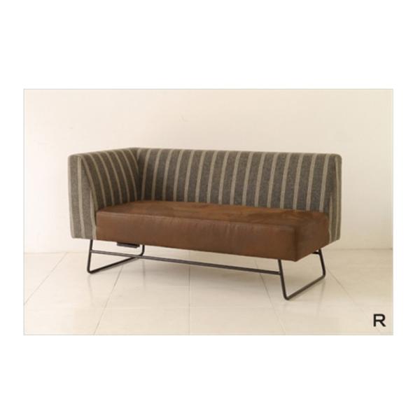 ダイニングソファ ソファ 2人掛け 幅140 肘置きソファ カウチソファ 脚付きソファ 北欧 おしゃ...