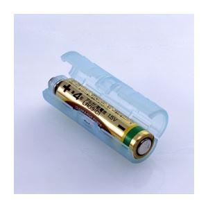 (まとめ)スマイルキッズ 単4が単3になる電池アダプターBL ADC430BL〔×10セット〕