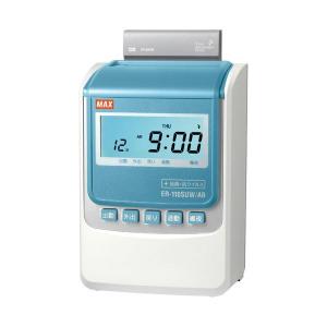 マックス タイムレコーダ ER-110SU ブラック ER90720 : SHOPイーアス