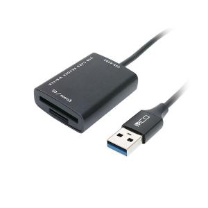 MCO SD microSDカードリーダ USB-A 70cm USR-ASD2／BK｜shop-easu01