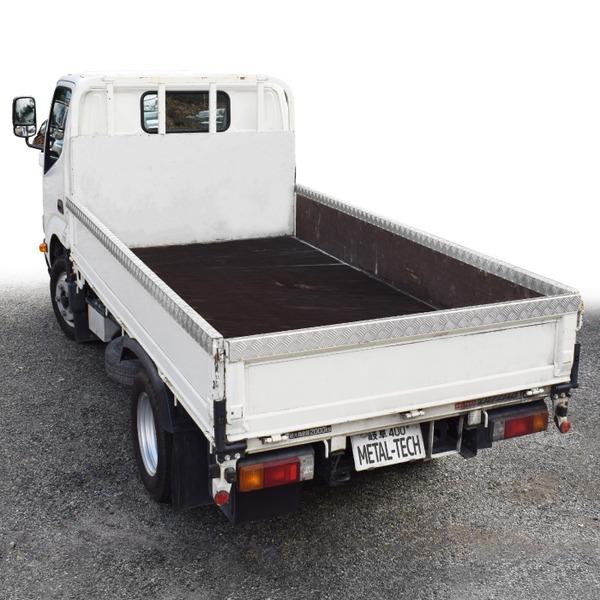 2トラック用 荷台あおり アオリ コの字型カバー 三菱キャンター 日野デュトロ トヨタダイナ アルミ...