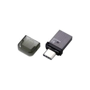 エレコム キャップ式USB Type-C（TM）メモリ ブラック MF-CAU32064GBK｜shop-easu01