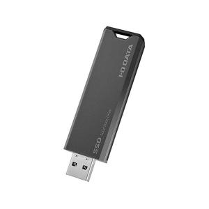 IOデータ IO DATA USB 10Gbps(USB 3.2 Gen2)対応 スティックSSD 1TB グレー×ブラック SSPS-US1GR｜shop-easu01