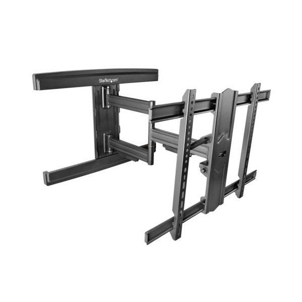 StarTech.com アーム式テレビ壁掛け金具 シングルアームタイプ 最大80型 VESA規格対...