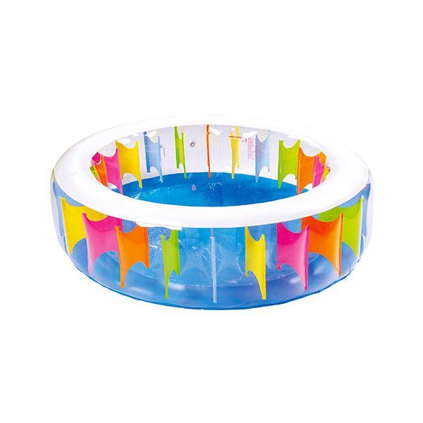 ジーロン ジャイアントレインボープール 大型ガーデンプール・大型空気栓 約190×47cm JL-6...