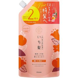 いち髪 大容量 濃密W保湿ケアシャンプー 詰替...の詳細画像2