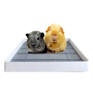 うさぎ トイレ 大きい スノコ 飼育ケージに内装 アクセサリー チンチラ ウサギ フラットトイレ ウサギ用品 モルモット 小動物用 トイレト