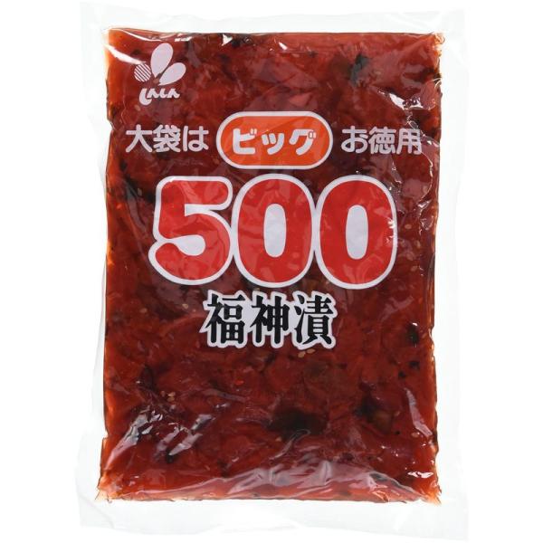 新進 ビッグ500 福神漬 500g