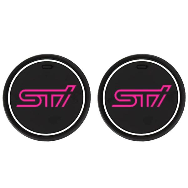 STI スバル ノンスリップ コースター レヴォーグ レガシィ フォレスター インプレッサスポーツ ...