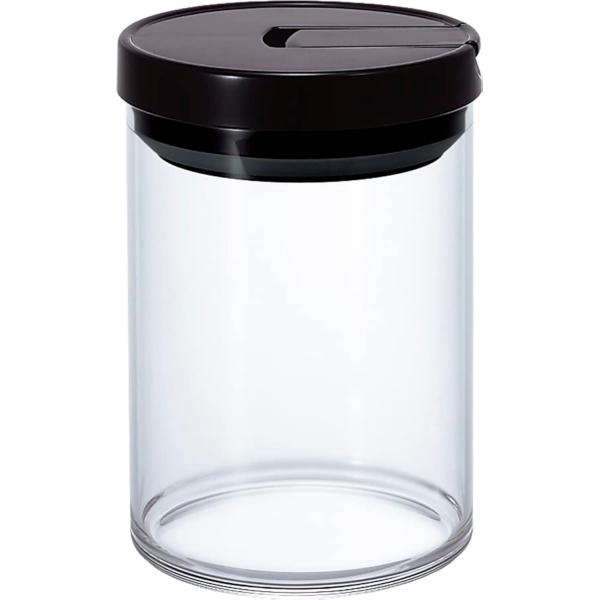 HARIO (ハリオ) 珈琲キャニスターM ブラック MCNR-200-B