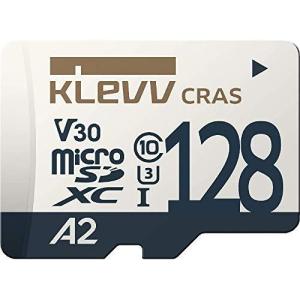 KLEVV microSDXC 128GB UHS-I U3 V30 A2 最大読込:100MB/s 4K対応 Nintendo Switch 動作確