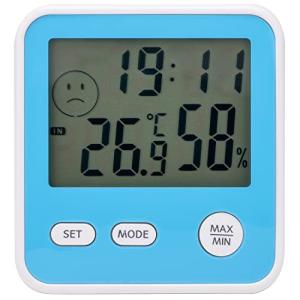 エンペックス気象計 デジタルMini温度・湿度計 時計 TD-8326｜shop-ermine
