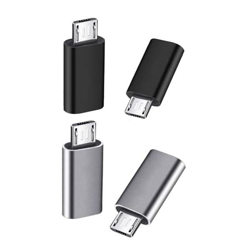 YFFSFDC マイクロUSB変換アダプター タイプC Micro USB 変換アダプタ 4個入り ...