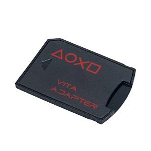 Iesooy PS Vita用 メモリーカード変換アダプター Ver.6.0 SD2VITAゲームカード型 microSDカードをVitaのメモリーカードに変換可能 400GB対応 microSD｜ショップアーミン