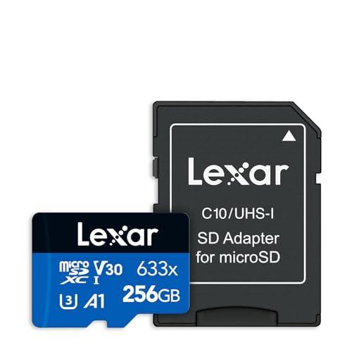 256GB microSDXCカード マイクロSD Lexar レキサー Class10 UHS-1...