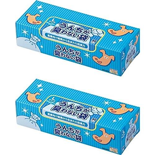 【まとめ売り】驚異の防臭袋 BOS (ボス) うんちが臭わない袋 ペット用 うんち Lサイズ 90枚...