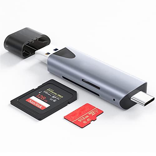 KcBlue SDカードリーダー USB3.0 Type-C2.0 1台2役 5Gpsデータ転送 2...