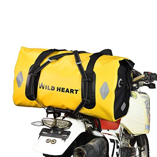 WILD HEART 防水 バッグ 55 L 77 L オートバイ ドライ ダッフル 旅行、バイク、...
