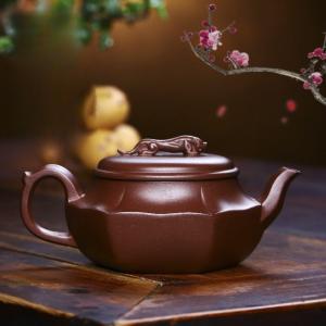 新品 一等品  紫砂壺 手作り 紫砂 茶壺  茶壷  茶入  煎茶道具  急須 常滑焼  茶器 茶道...