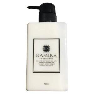 KAMIKA カミカ クリームシャンプー  黒髪 白髪ケア オールインワン パラベンフリー ヘマチン メリタン  400g/1本