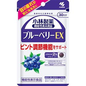 小林製薬の機能性表示食品 ブルーベリーEX 約30日分 60粒