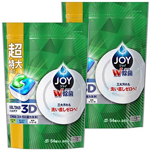 【まとめ買い】 ジョイ ジェルタブ 54個×2袋 食洗機用洗剤