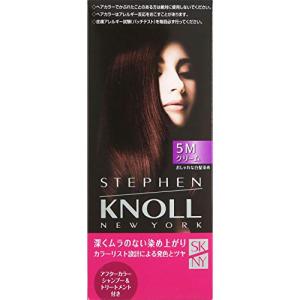 STEPHEN KNOLL(スティーブン ノル) 【医薬部外品】カラークチュール クリームヘアカラー 白髪染め 5M ディープマロンブラウン 1｜shop-fiore