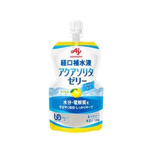 【ケース販売】味の素 経口補水液 アクアソリタ ゼリー ゆず風味 130g×30個 (ゼリー ゼリー飲料 栄養ゼリー)｜shop-fiore