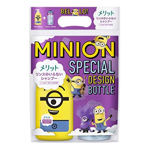 メリット リンスのいらないシャンプー ミニオン スペシャルデザインボトル [ Minion Spec...