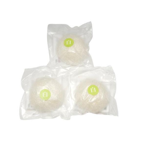 送料無料 山本農場 3個セット  洗顔用こんにゃくパフ『和の力』 白 100%群馬県産こんにゃく 日...