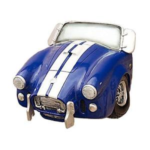 秋月貿易 ペーパーホルダーカバー Blue Car W20.5×D16×H14cm オールディーズ トイレットペーパーホルダー GA289