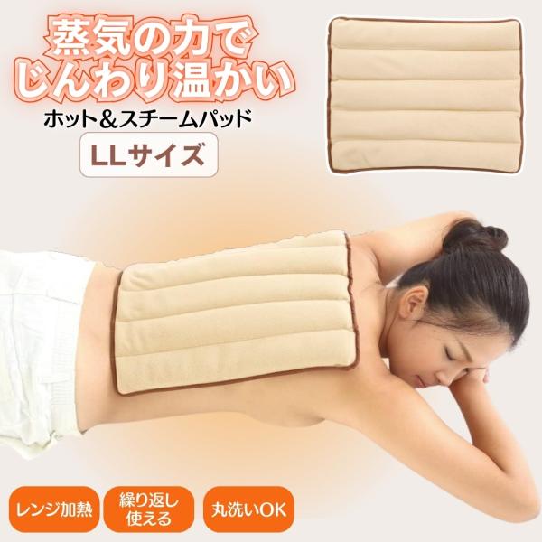 Salofix ホット&amp;スチームパッド LLサイズ セラミック レンジで くりかえし 蒸気 温熱 温...