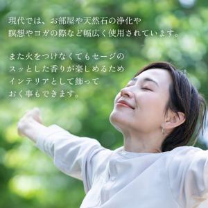 ホワイトセージ お香 バンドル 4本入 スティ...の詳細画像3