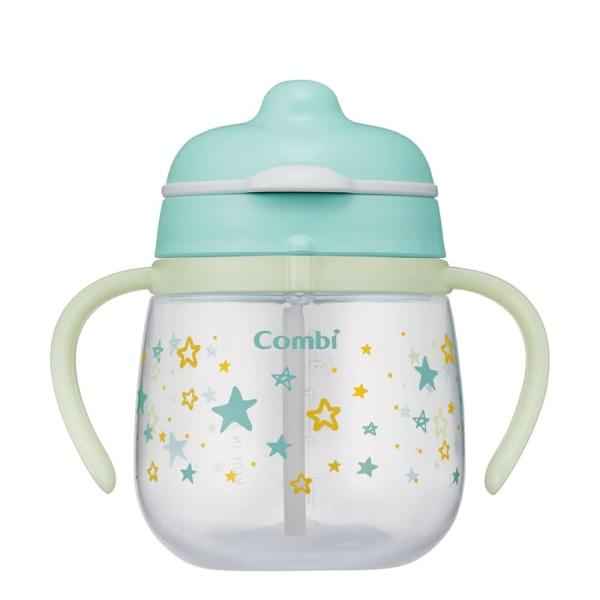 Combi コンビ ラクマグ 光るはじめてストロー 240 N ほし 240ml 安心の日本製 煮沸...