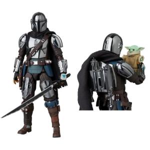 MAFEX No.256 THE MANDALORIAN CHROME Ver. マンダロリアン クロームメッキ フィギュア グローグー ダークセイバー