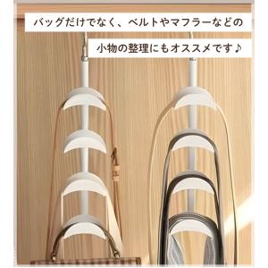バッグハンガー クローゼット フック 4連 3...の詳細画像4