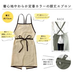 セール特価 パイピングエプロン エプロン おし...の詳細画像5