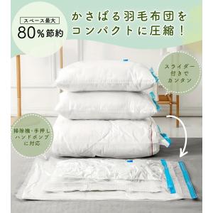 レビューでもう一枚プレゼント♪ 布団圧縮袋 掃...の詳細画像2