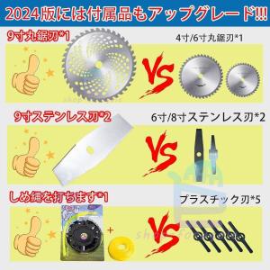 草刈り機 充電式 電動草刈機 コードレス マキ...の詳細画像3
