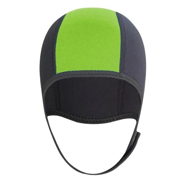 3 ミリメートルネオプレンスキューバダイビング帽子ヘッドカバー調節可能なサーフィン帽子水泳帽子ウェッ...