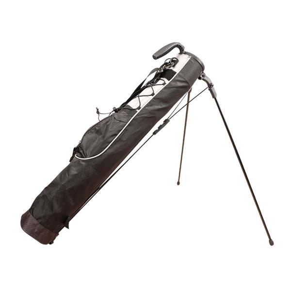 ゴルフスタンドキャリーバッグ 大容量 軽量 ゴルフスタンドバッグ メンズ レディース ブラック