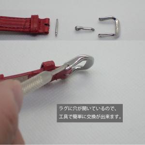 ステンレス製 腕時計ベルト 交換用 ピンバック...の詳細画像5
