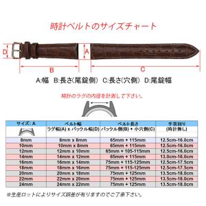 時計ベルト 交換 8mm 10mm 12mm ...の詳細画像1