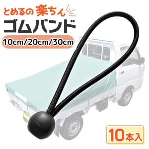 軽トラ 荷台シート 荷物固定ベルト ゴムバンド ゴム紐