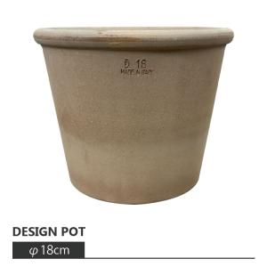 植木鉢 おしゃれ 陶器鉢 MOSSポット KT101-200 7号(20cm) 鉢底穴有り