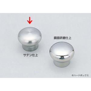 スガツネ 真鍮つまみ KHE103型 KHE103-32PB φ31 鏡面研磨、クリアー
