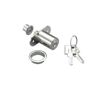 シリンダープッシュ錠 2167型 別番/同番 適応板厚20【2167-20-B】【2167-20-D...