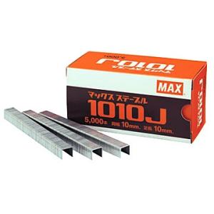 MAX（マックス） ステープル 4J型 422J シロ 針5000本/箱 : ハード 